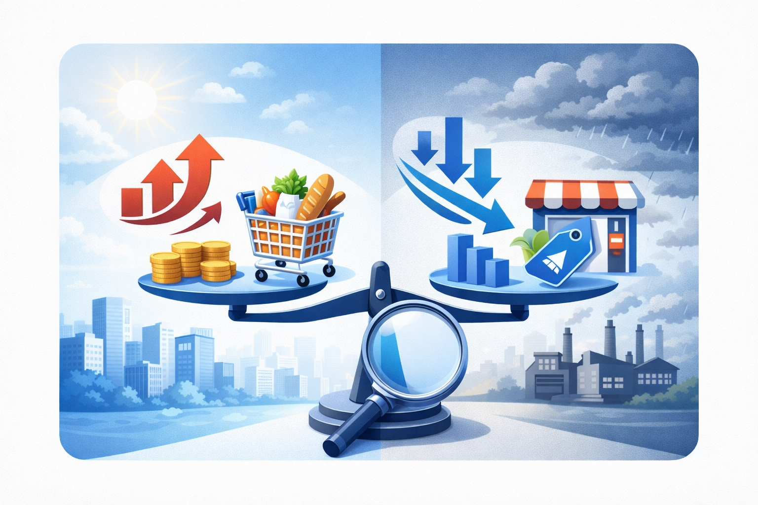 인플레이션, 디스플레이션